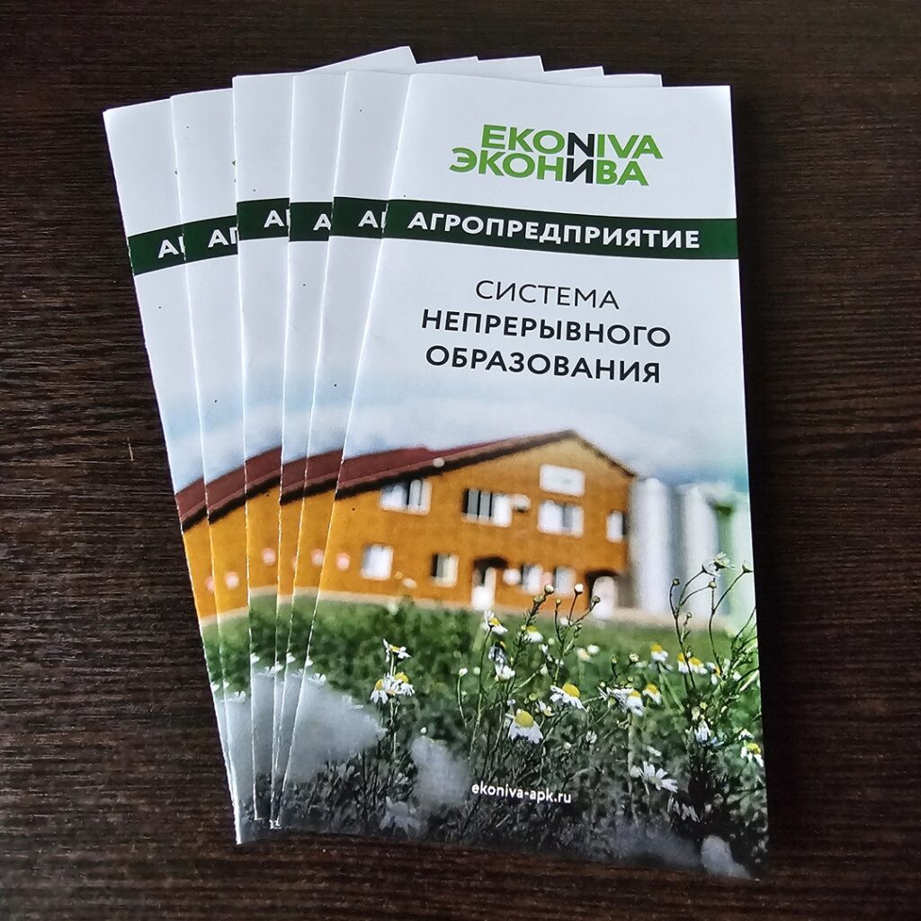 Фото брошюры из портфолио